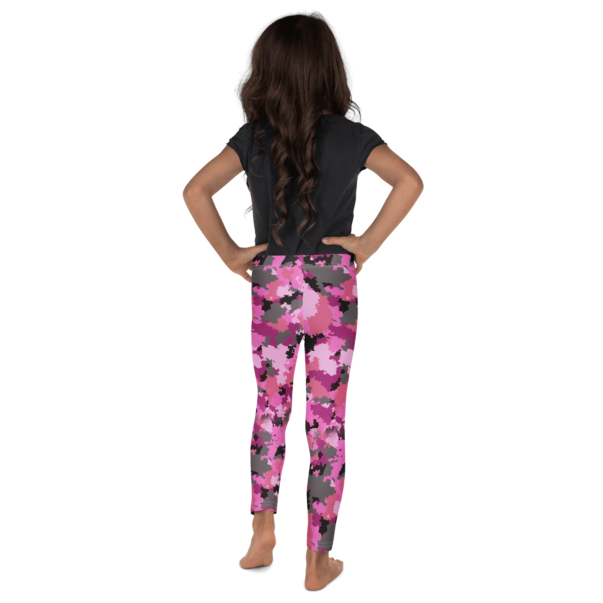 Kids Leggings-Pink Camo product image (2)