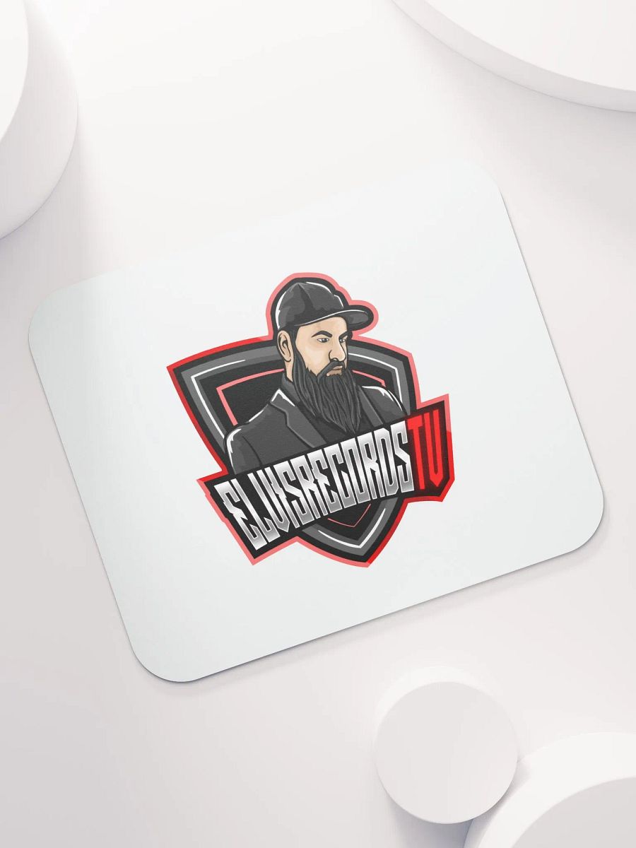 ELVISRECORDSTV Elusive Emblem Mouse Pad product image (7)