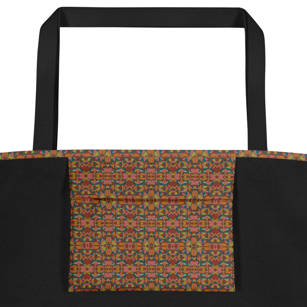 Gilded Frost – Large Tote Bag with Pocket product image (3)