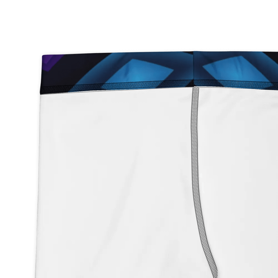 Purple & Blue Diamond Women's Leggings – Modern Geometric Design product image (7)