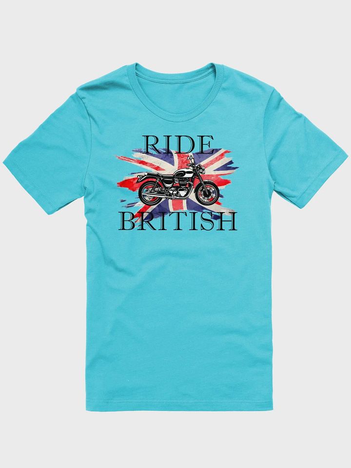 Vintage Ride British Motorcycle T-Shirt product image (10)