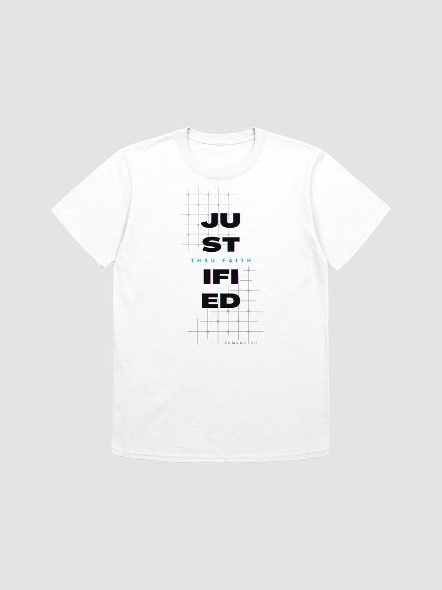 Justified by Faith T-shirt White product image (1)