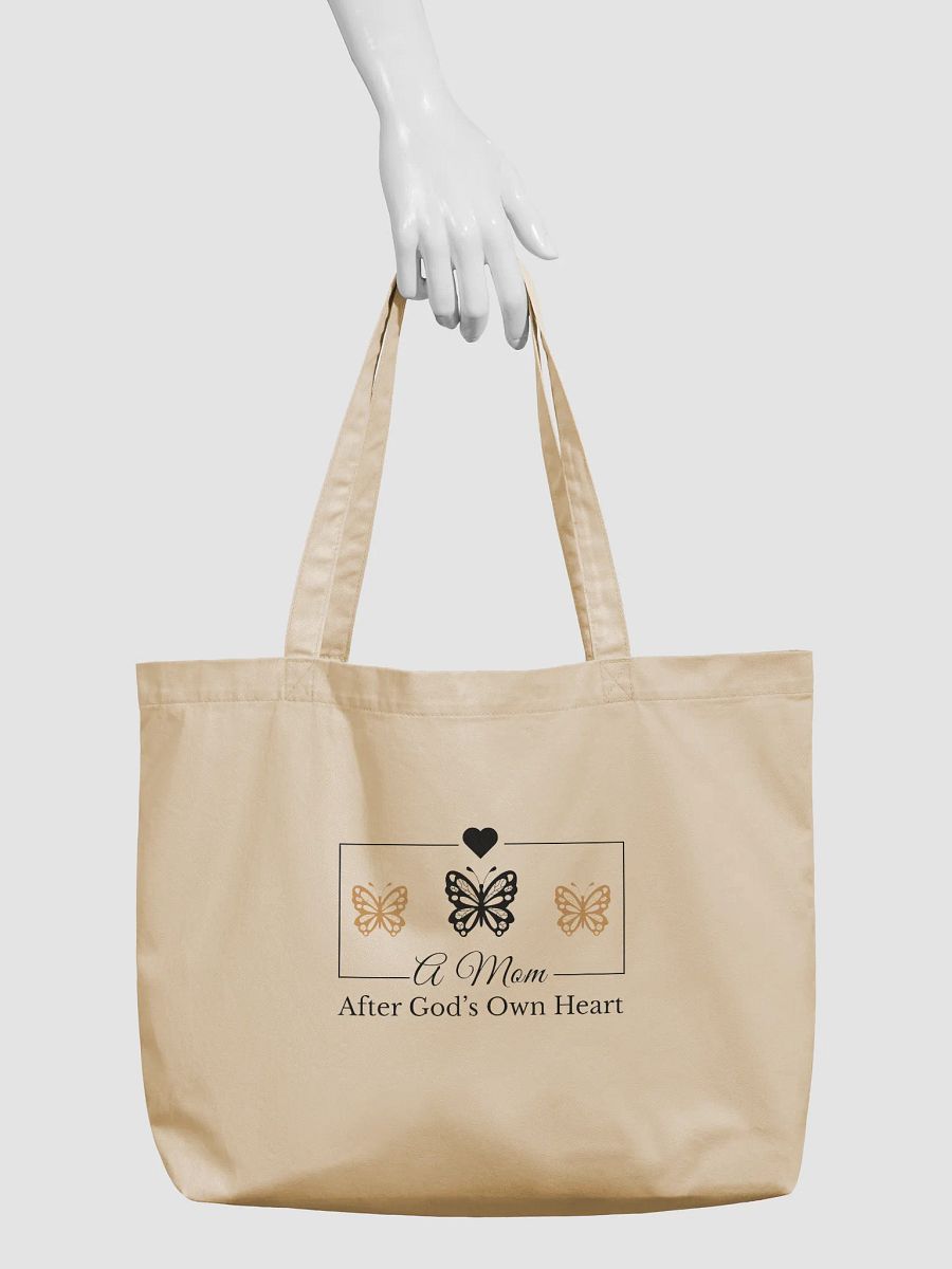 God`s Heart Mom, Eco Tote Bag. product image (4)