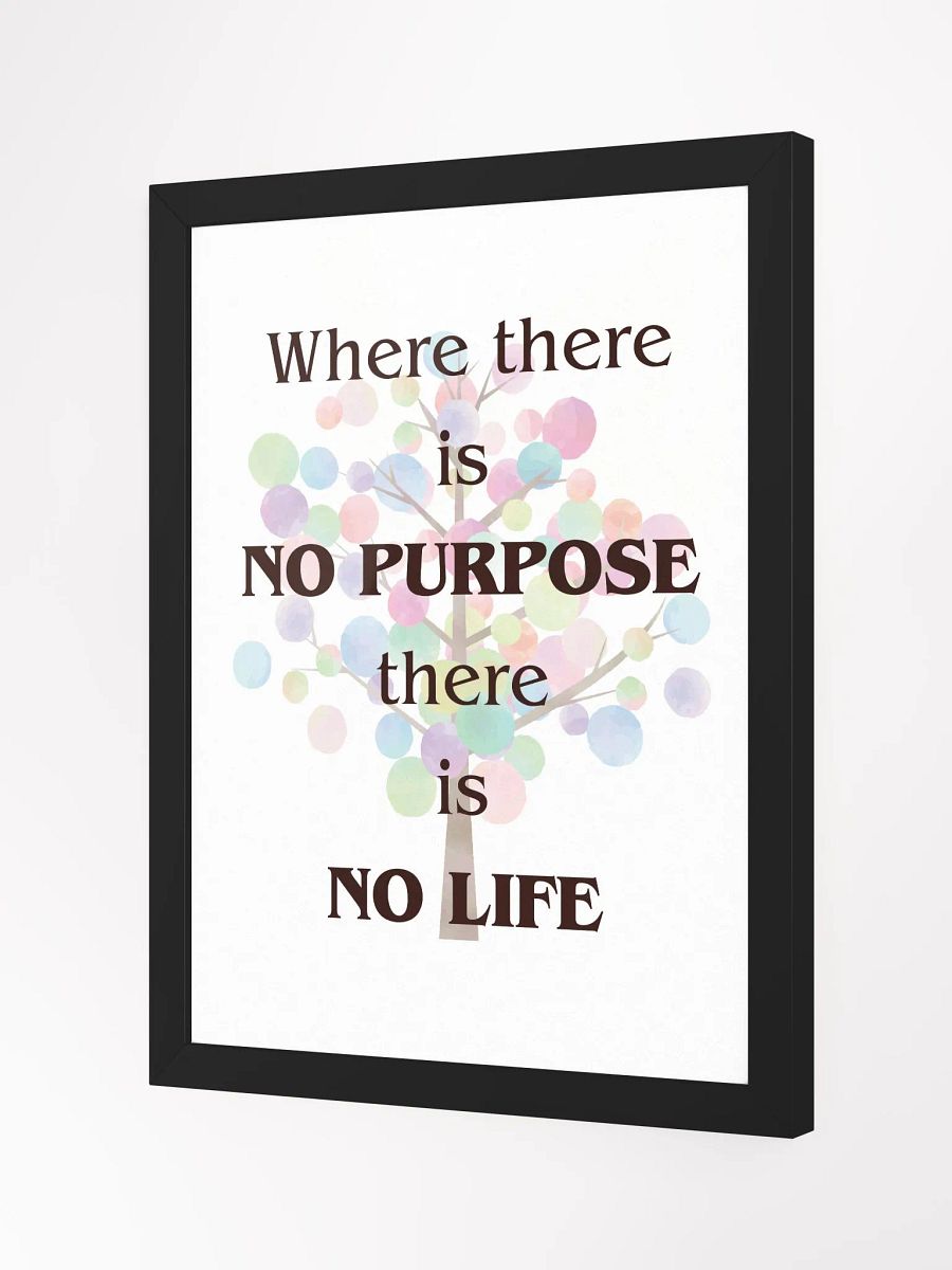 Purposeful Tree of Life Framed Poster product image (2)