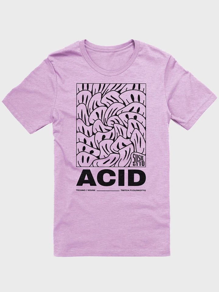ACID Techno // House Tee Black Print product image (1)