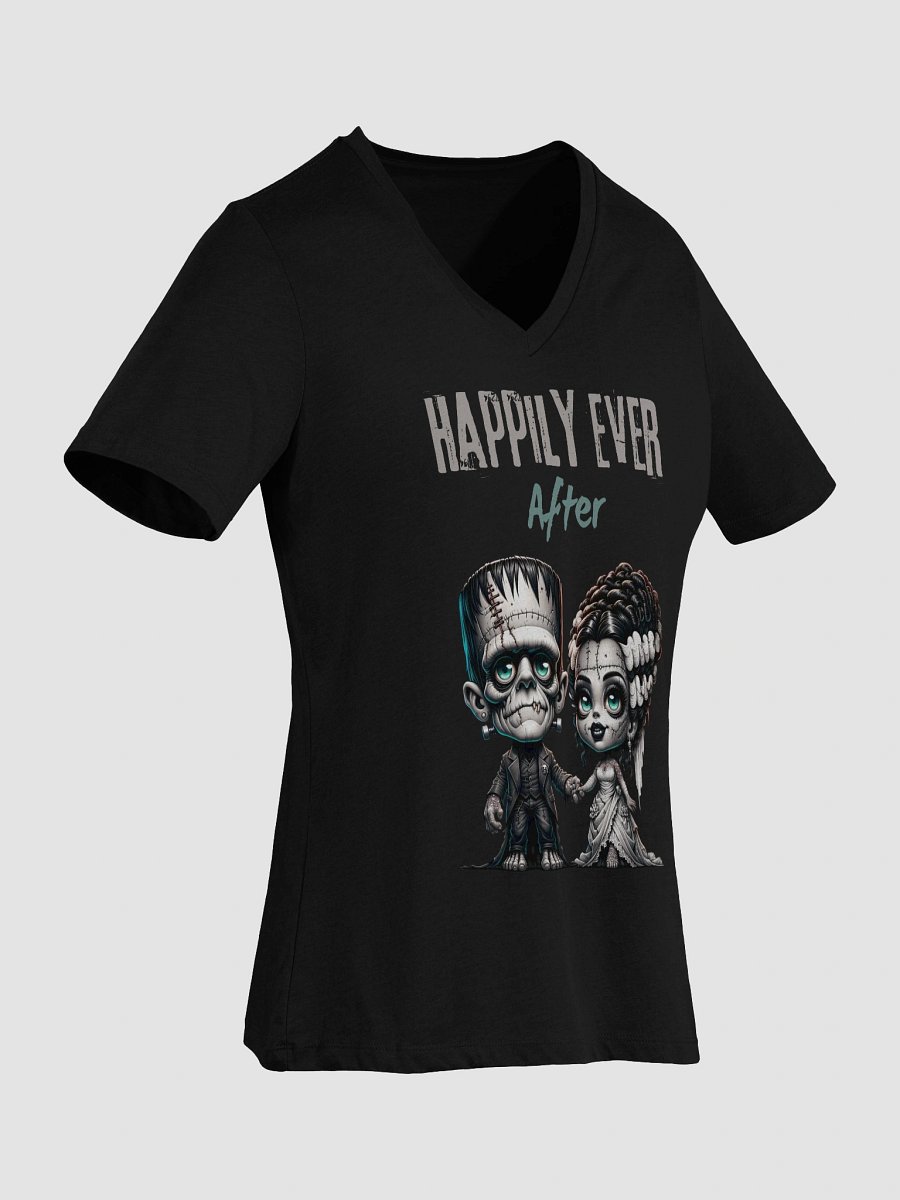 Happily Ever After Monster Couple V-Neck Tee product image (34)