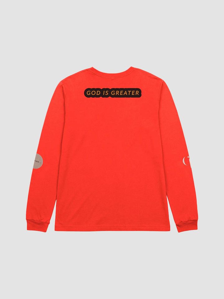 God > ALT Long Sleeve - (ORANGE TEXT) product image (9)