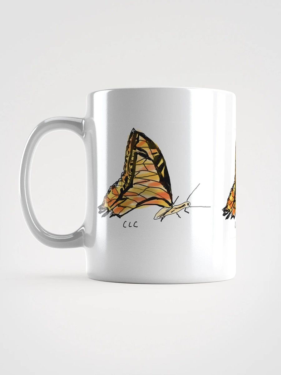 Butterfly Bliss White Glossy Mug product image (17)