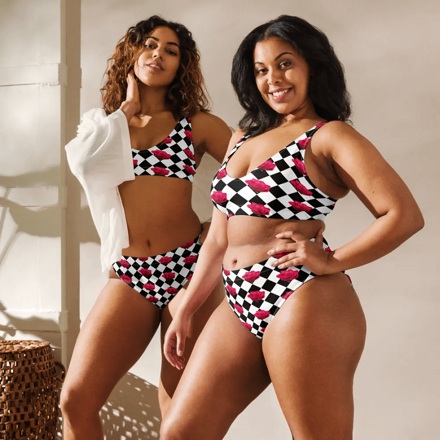 Rosy bikini {black and white} product image (4)