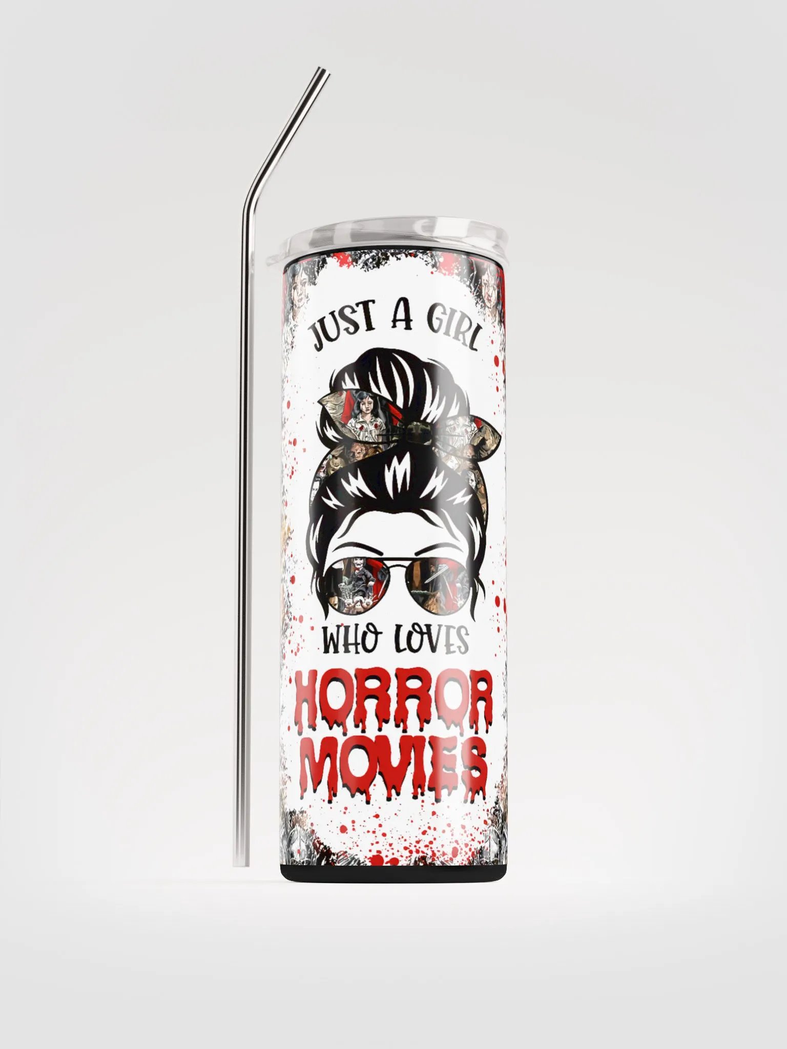 Horror Lover's Stainless Steel Tumbler product image (1)