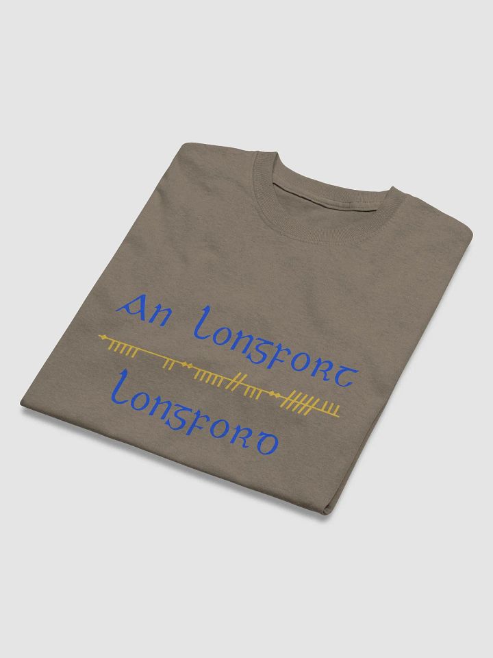 Longford/An Longfort Scholastic style Ogham printed T-shirt product image (20)