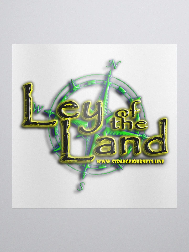 Ley of the Land sticker product image (1)