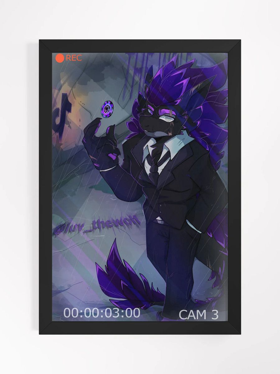 "The Wolf of TikTok" Nardoragon Exclusive Framed High-Quality Matte Poster Poster product image (1)