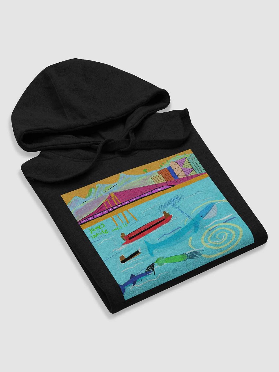 Cotton Heritage Unisex Premium Hoodie: blue whale product image (73)