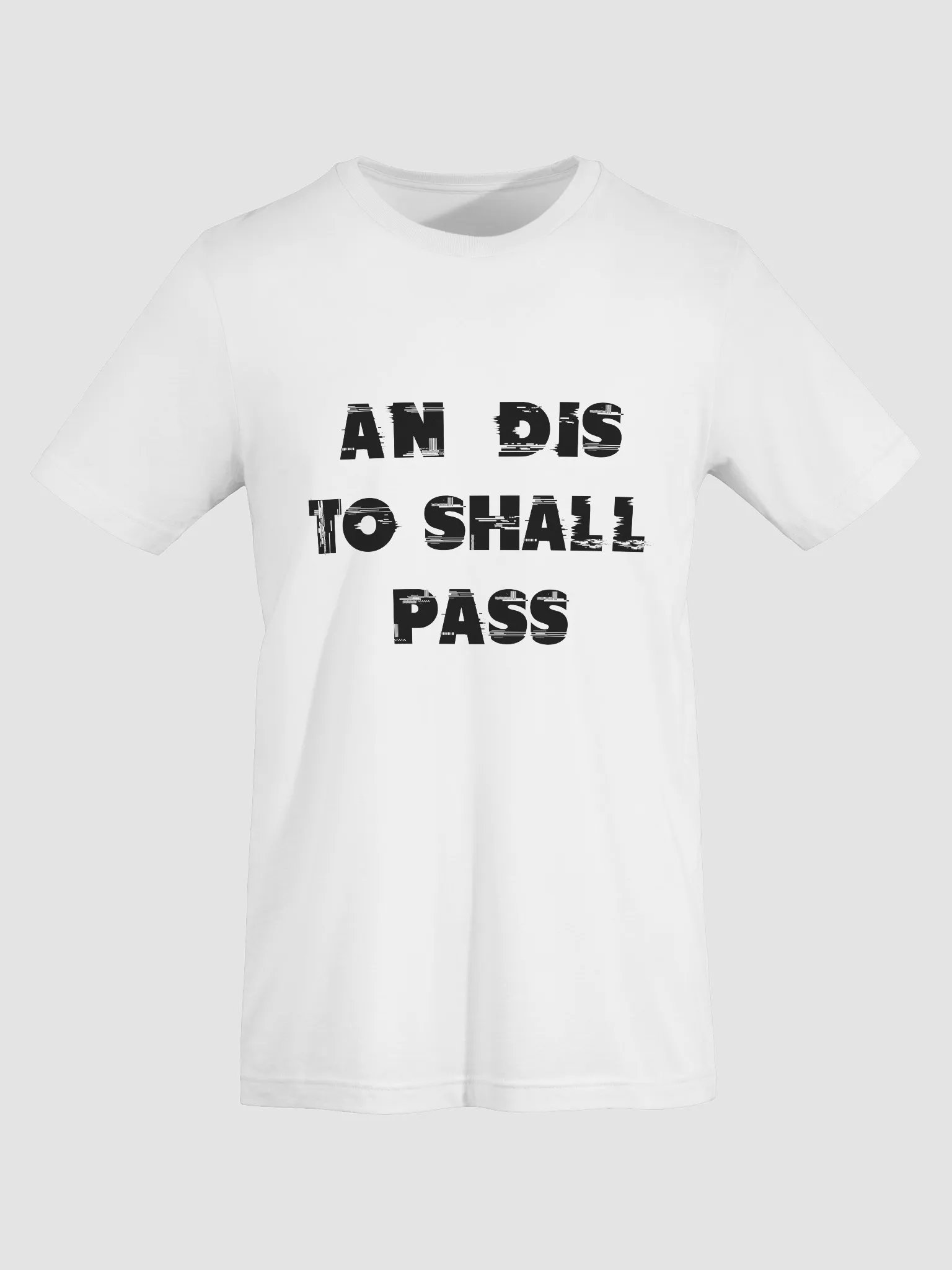 AN DIS TO SHALL PASS(BLACK PRINT) product image (5)