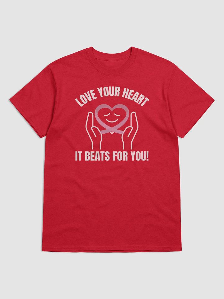 Love Your Heart T-Shirt | Heart Disease Awareness product image (7)