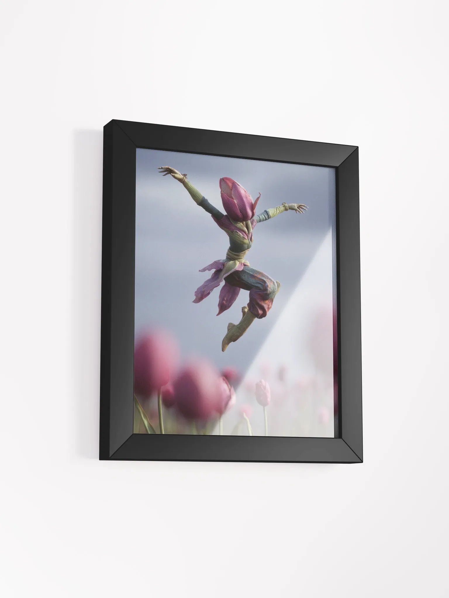 Tulip Fairy in Flight Framed Matte Poster product image (22)