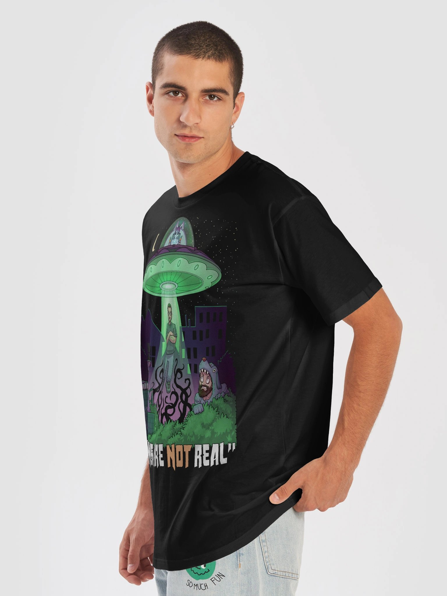 Aliens Are NOT Real T-Shirt product image (7)