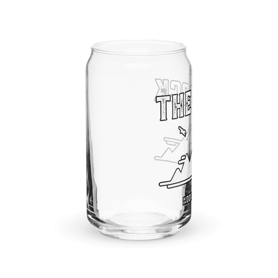 The Rock Can-Shaped Glass (White) product image (8)