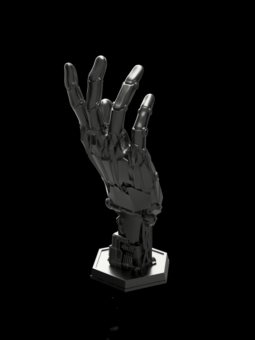 Support de Manette : Main Robot 🤖 product image (2)