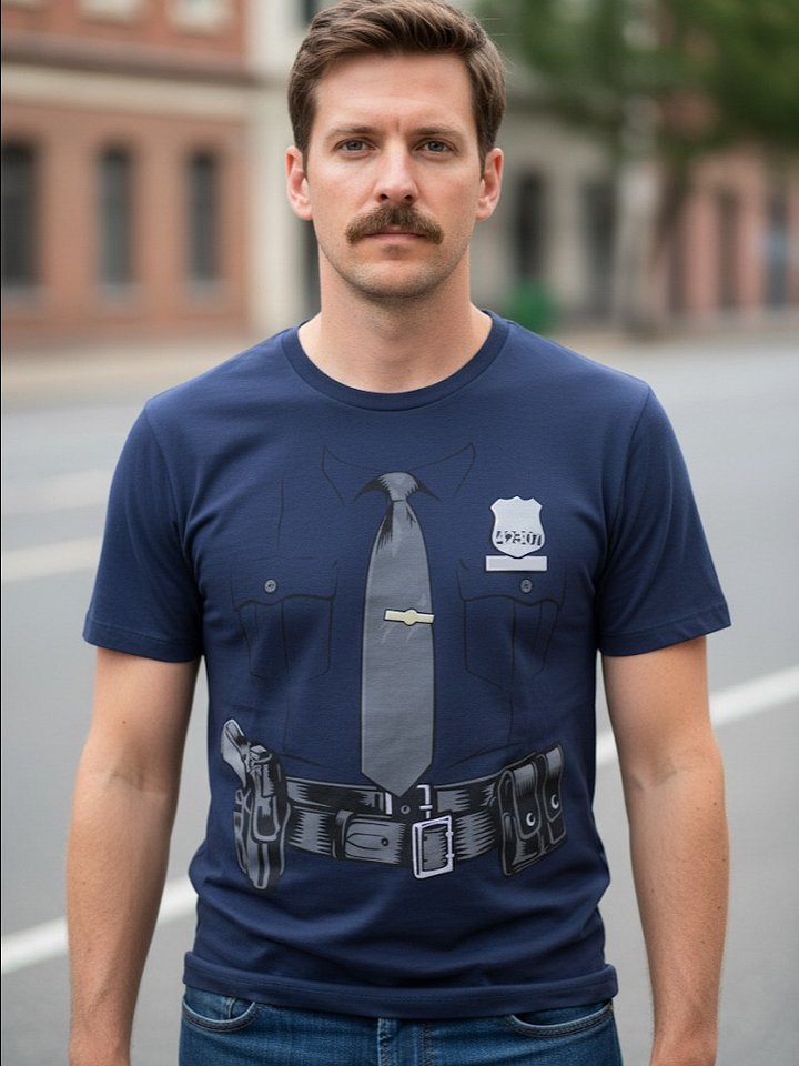 Police Officer Costume Tee product image (1)