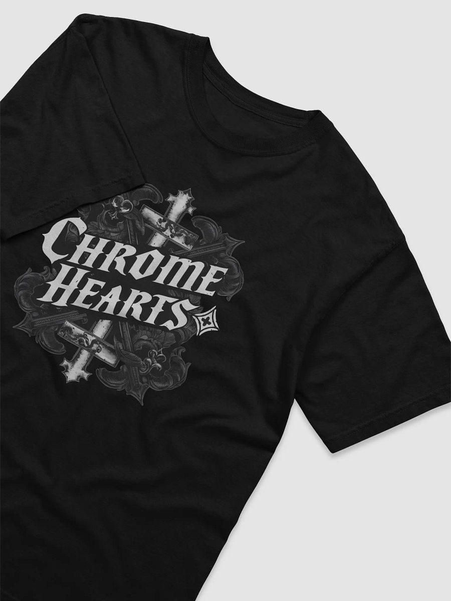 Chrome Hearts Black T-Shirt with Signature Logo Design product image (3)