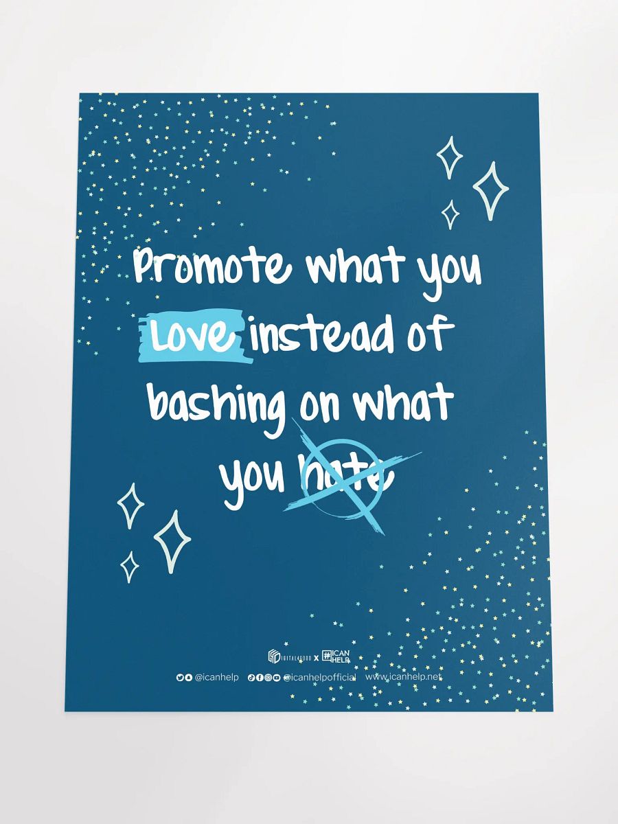 Promote What You Love Poster product image (4)