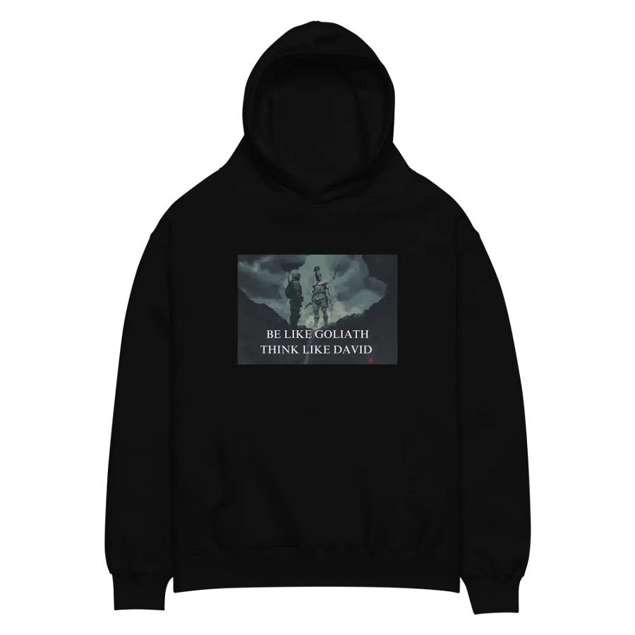 Goliath vs. David Oversized Hoodie product image (2)