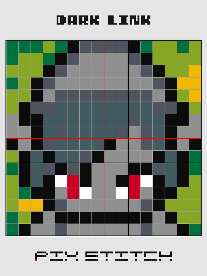 Dark Link Pixel Art product image (2)