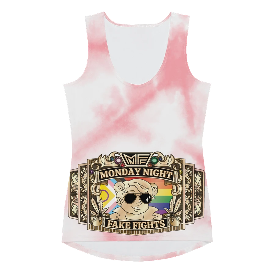 MNFF Title Belt Pink Tie Dye 