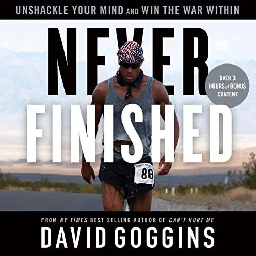 Audiobook: Never Finished - Unshackle Your Mind and Win the War Within product image (1)