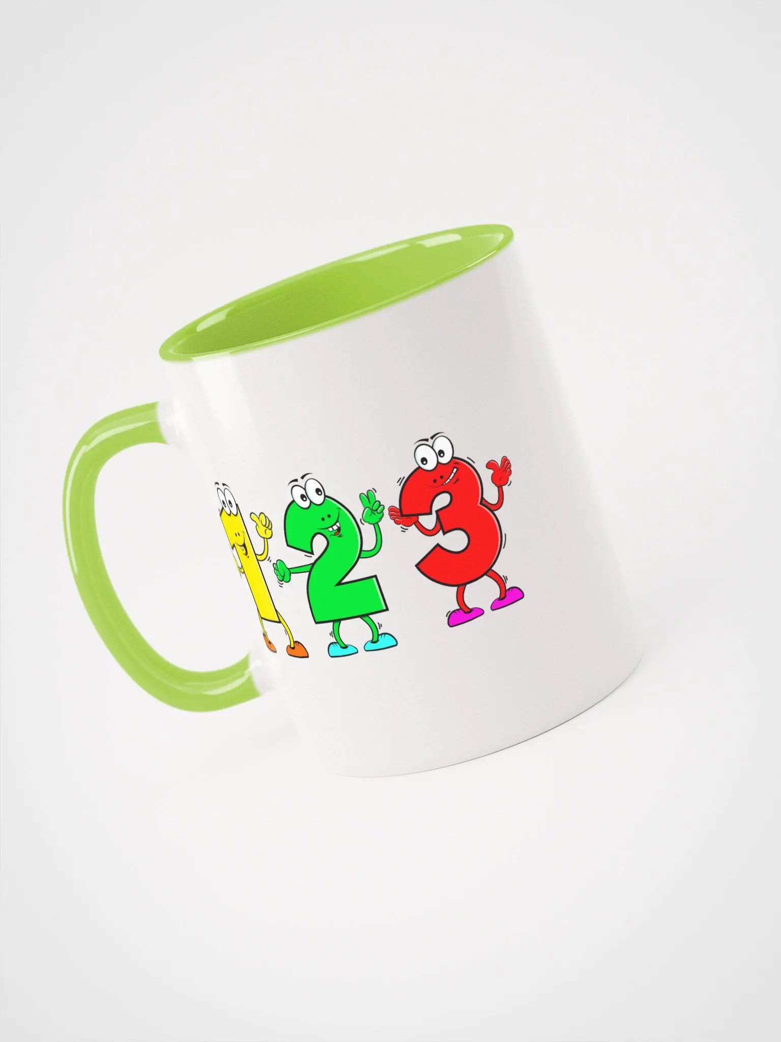 Whimsical Number Friends Ceramic Mug product image (13)