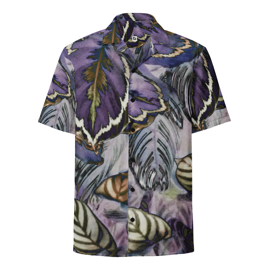 purple Leaves Hawaiian Shirt product image (1)