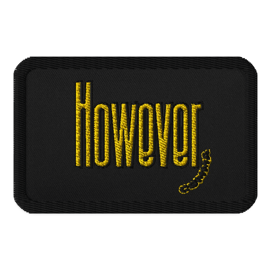 HOWEVER [COMMA] PATCH product image (1)