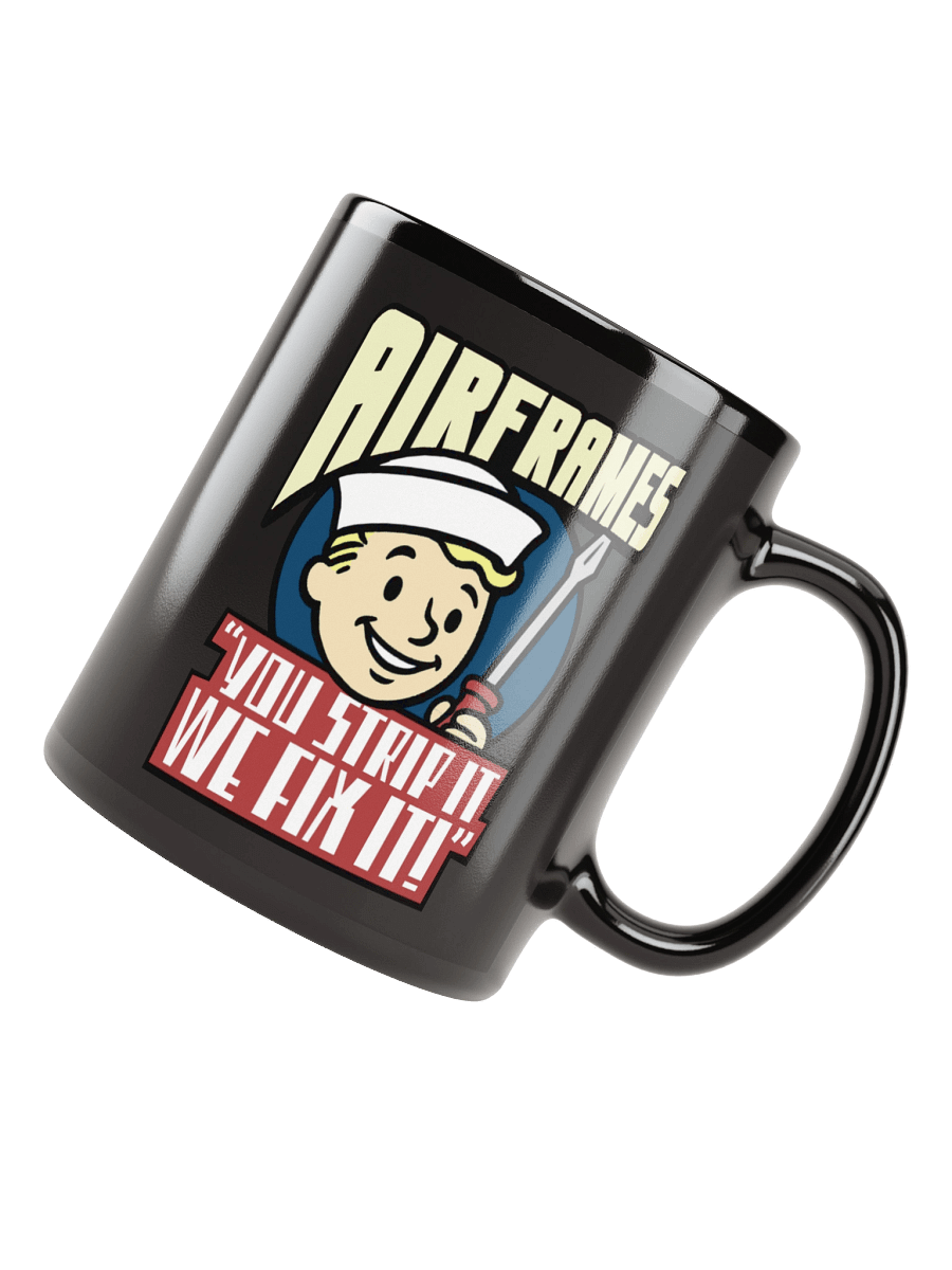 "AIRFRAMES: Strip it v.2" Mug product image (8)