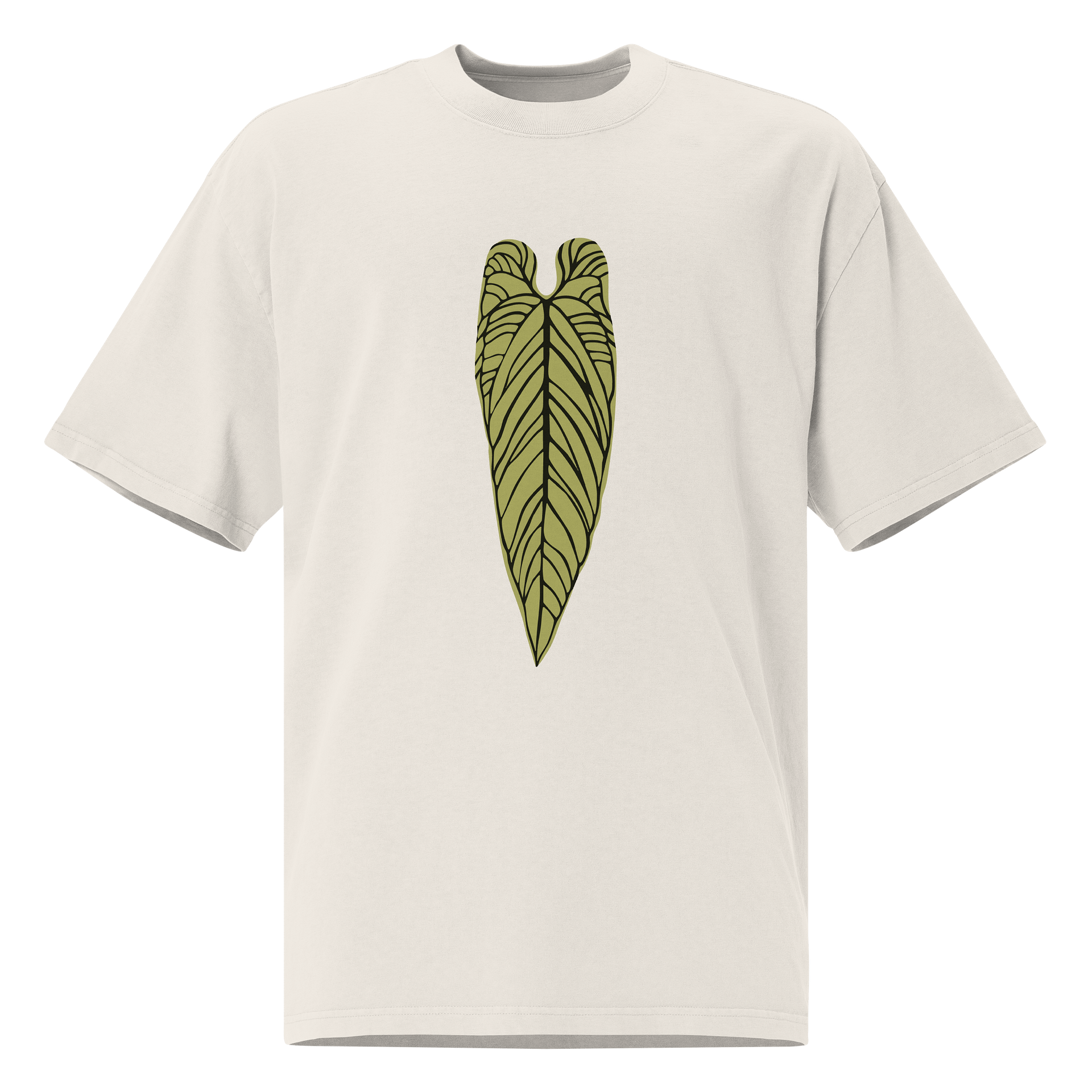 Anthurium warocqueanum - Oversized Faded T-Shirt product image (2)