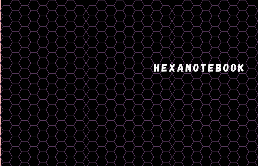 Hexagon Paper Notebook:Hex Notebook for drawing organic chemistry structures product image (1)