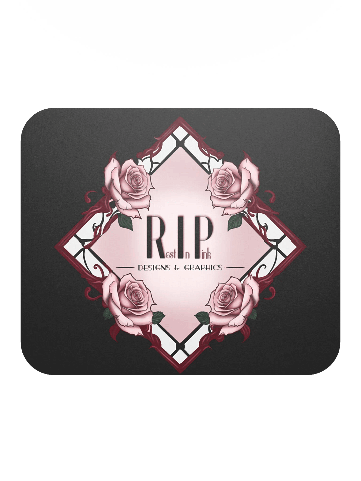 RIP Full Logo Mouse Pad - Black product image (2)