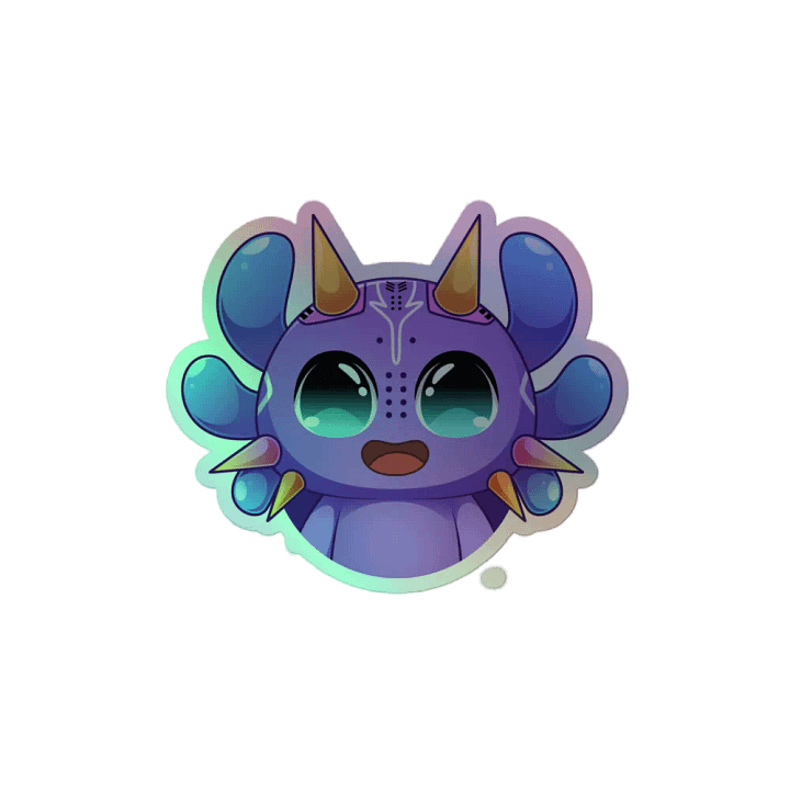 Holographic Pebbles Sticker product image (2)