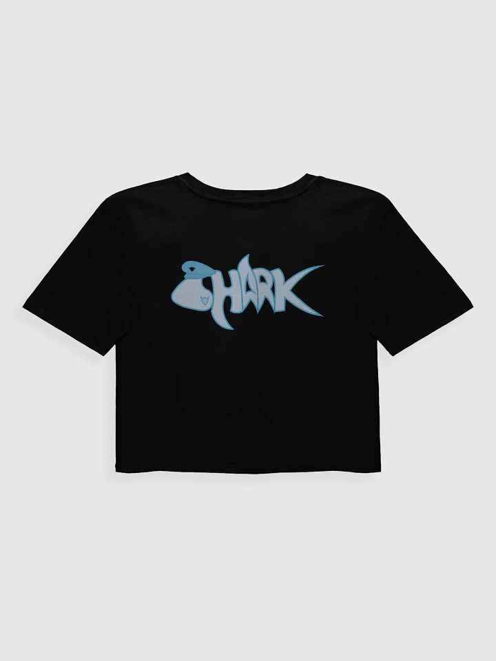 Pastel Blue Shark Crop-Top product image (7)