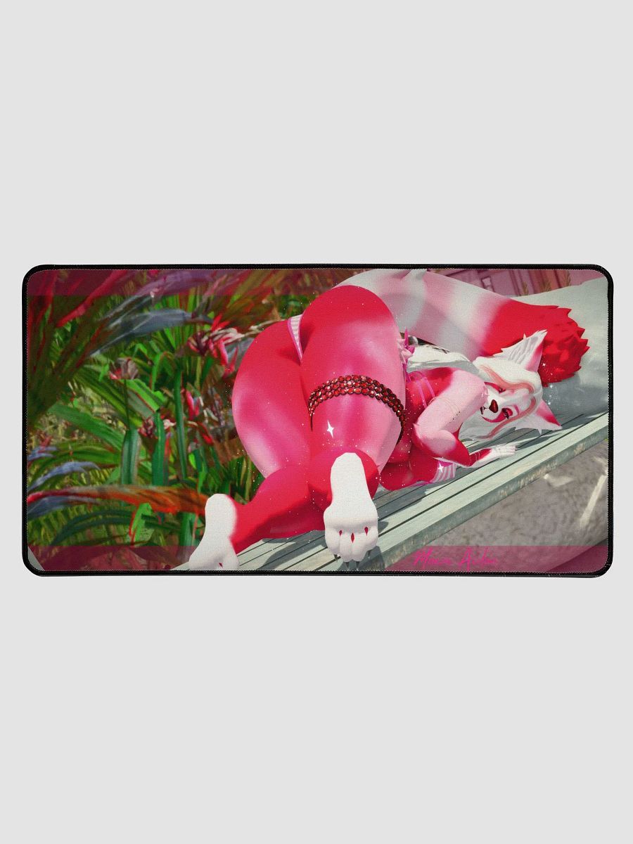 Panda Maeve Pinup1 - Desk Mat [15.5