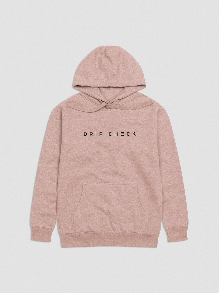 DRIP CHECK UNISEX HOODIE - DUSTY ROSE product image (1)