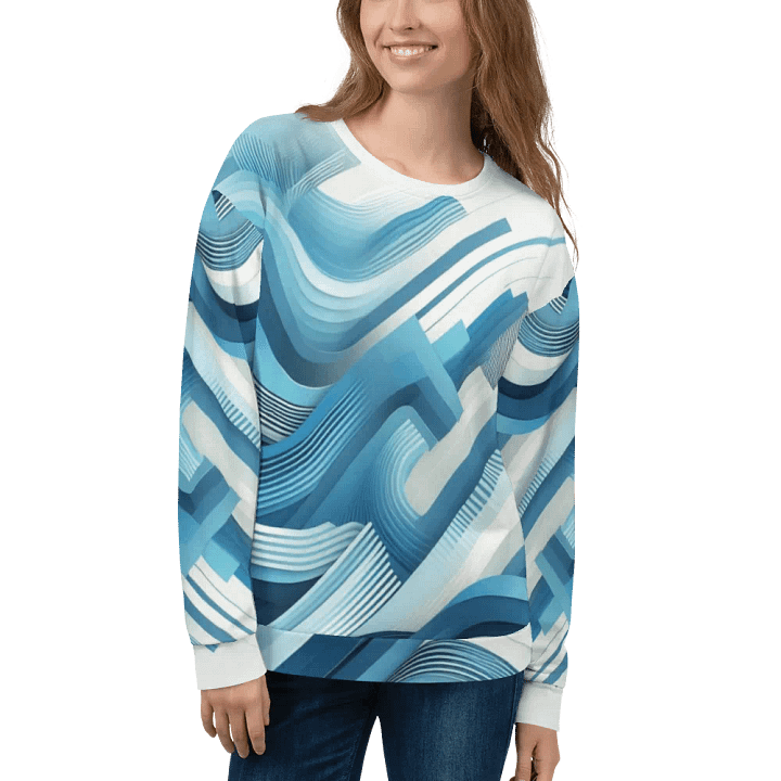 Women's Aqua Tint-4 Sweatshirt product image (2)