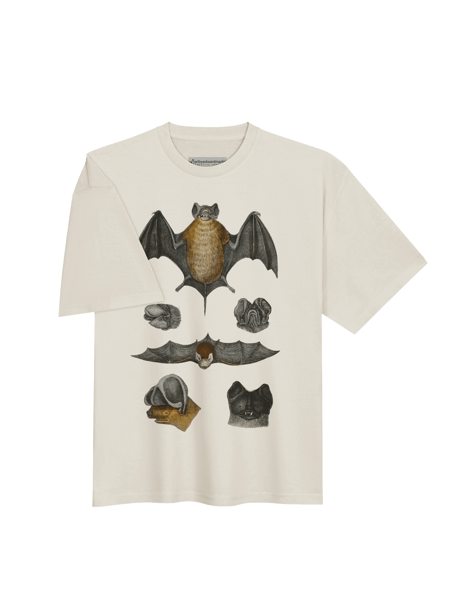 Bat Anatomy Oversized Tee product image (5)