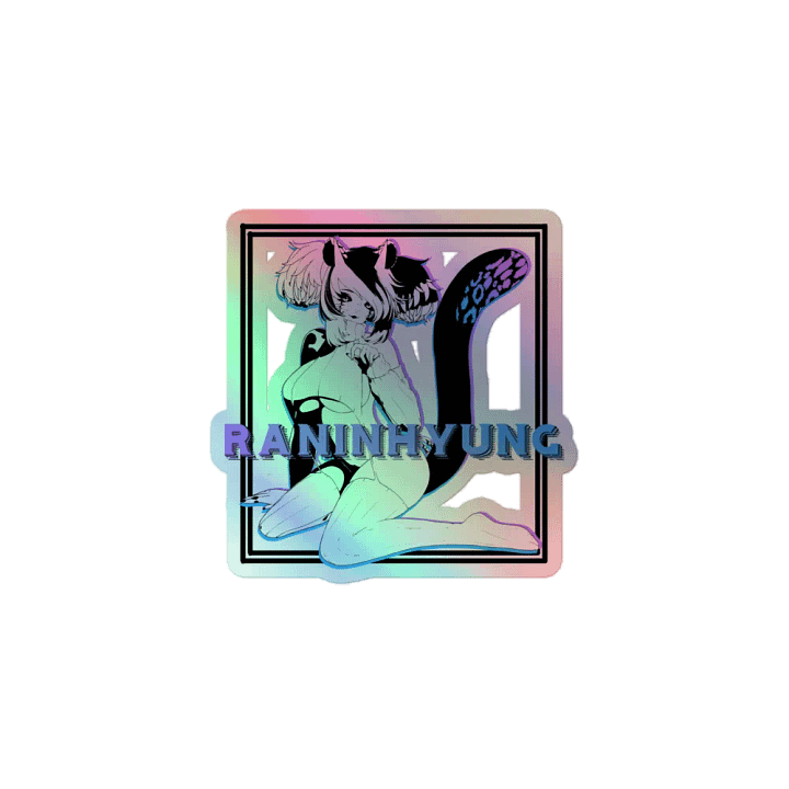 Raninhyun Sweater Holographic sticker product image (1)