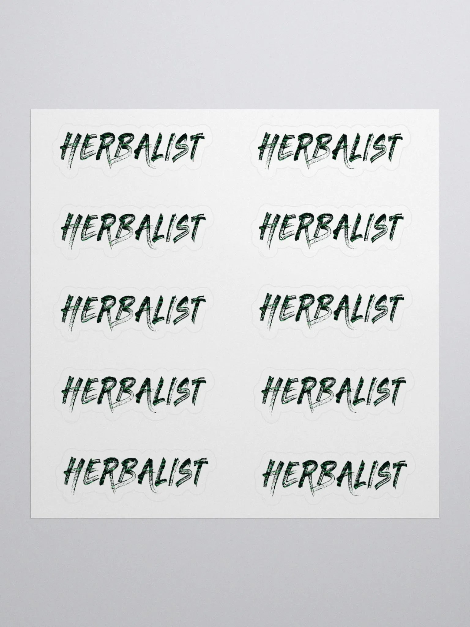 Herbalist Kiss-Cut Stickers product image (1)