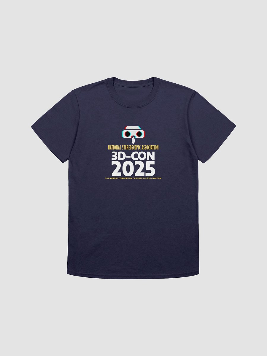 3D-Con 2025 Inverted Color lightweight soft T-shirt product image (3)