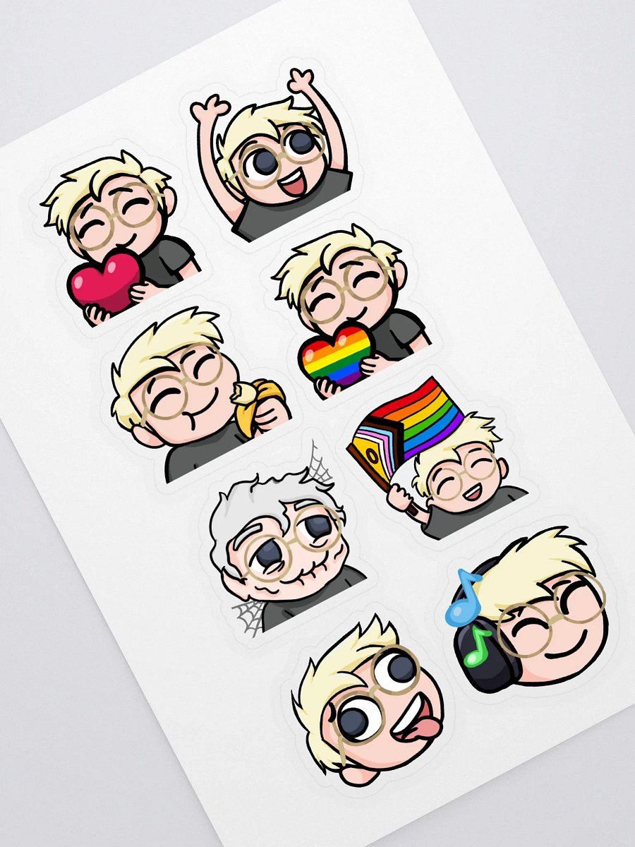 Electric Sticker Sheet product image (1)