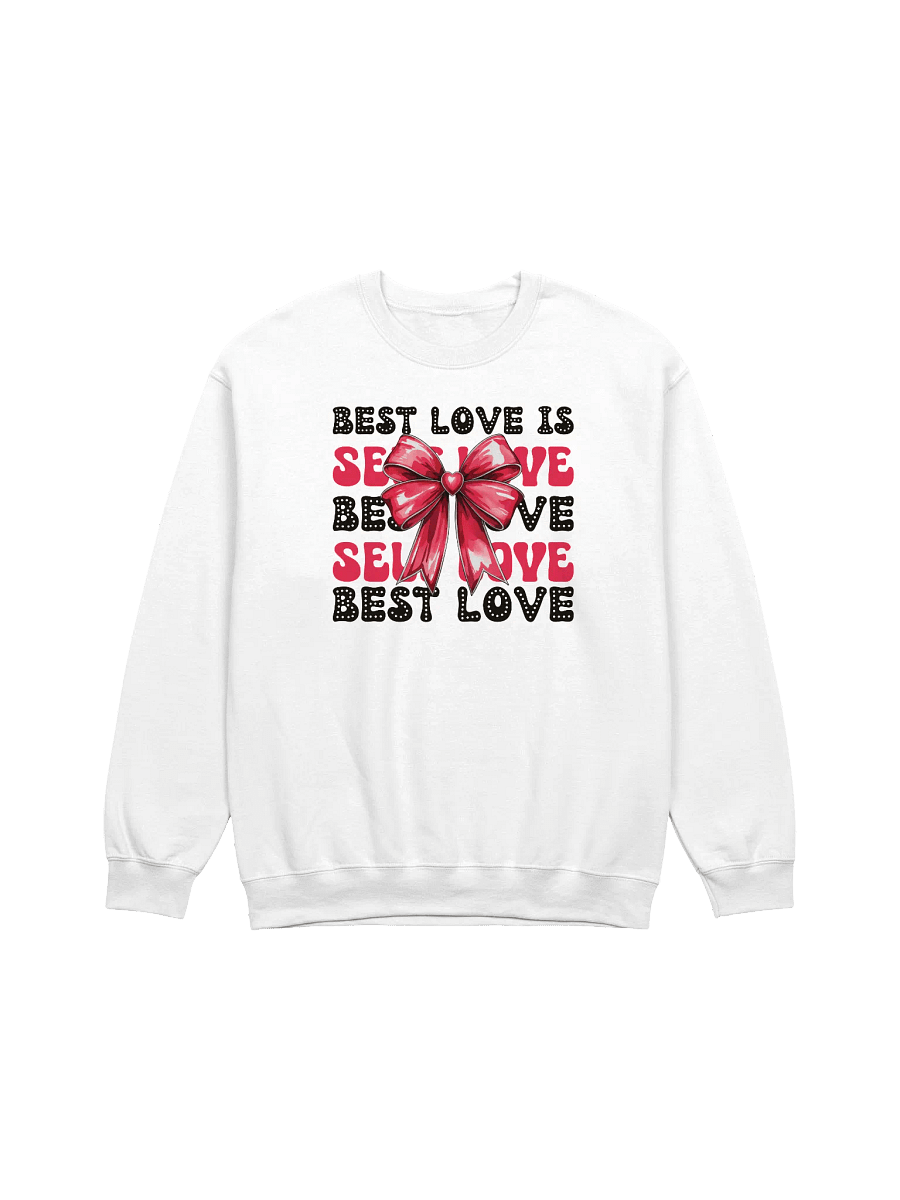Self Love Pink Bow Crewneck product image (8)