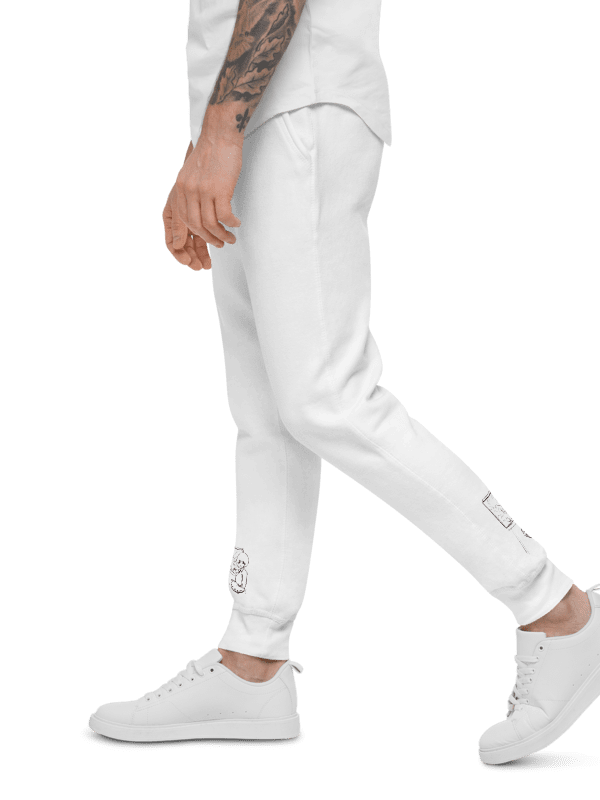 Boob Ross Unisex Fleece Joggers product image (5)